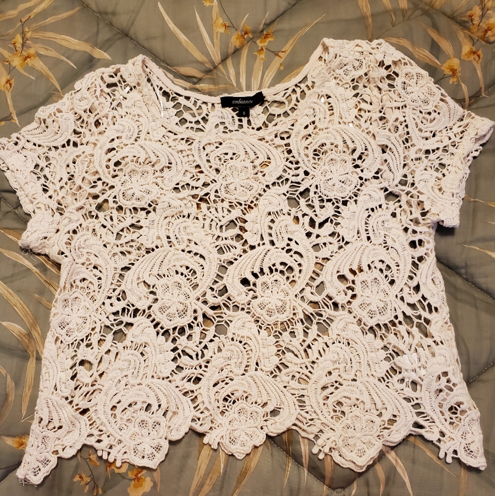 Crochet crop top